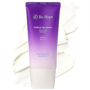 Korean Skincare Be-Hope Luxury Vegan Moisturizing SPF 50+ Sunblock